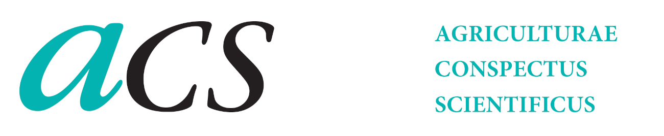 Agriculturae Conspectus Scientificus